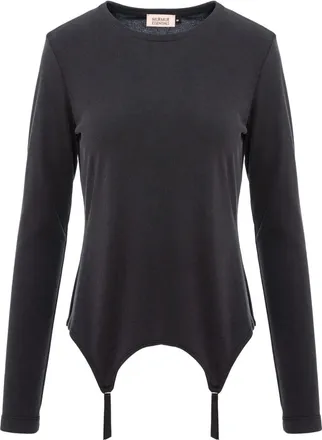 Murmur Garter straps top - Black