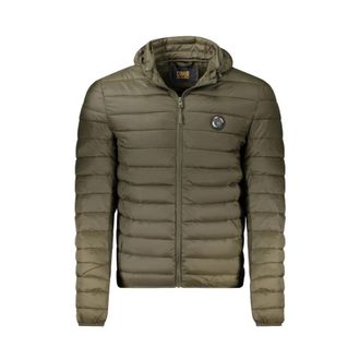 Cavalli Polyester Jas - Heren - Winterjassen - Groen - S - Polyester - Jassen