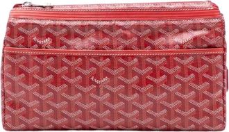 Goyard Pre-owned Clutches, female, Red, Size: ONE SIZE Pre-owned Toiletry Pouch