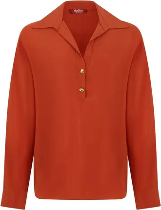 Max Mara Mujer, Blusas y Camisas, Naranja, Talla: XS