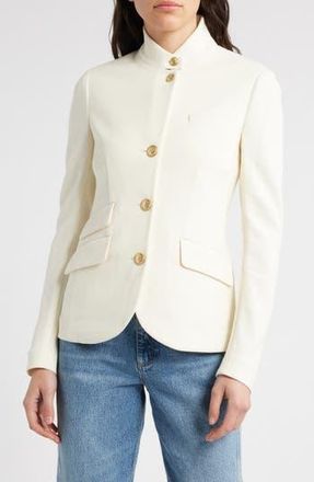 Rag & Bone Slade Textured Knit Blazer in Off White at Nordstrom Rack, Size 2
