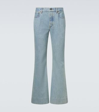 Valentino Logo flared jeans
