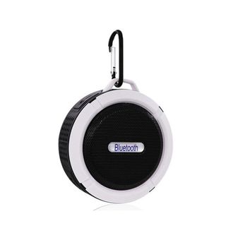 OEM Altavoz Port&aacute;til Inal&aacute;mbrico E Impermeable Para Exteriores, Ideal Para Ducha, Piscina, Playa Y Senderismo. Color Blanco