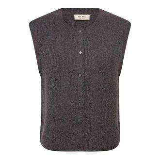 Mos Mosh Chalecos - Jackets - Mujer - Gris - XS