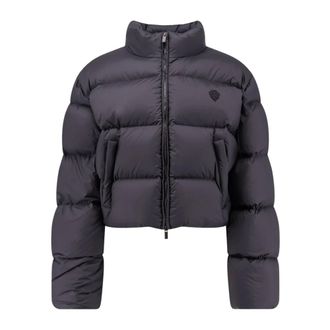 Gucci Gewatteerd Polyester Pufferjack - Dames - Jassen - Zwart - Maat: S Poliester