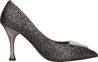 Emanuelle Vee Met hak Gouden - Dames - Pumps - Veelkleurig - 36 EU - Leer - Schoenen