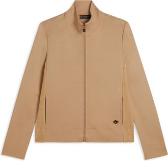 Freddy Felpa full zip in viscosa con inserti in ciniglia