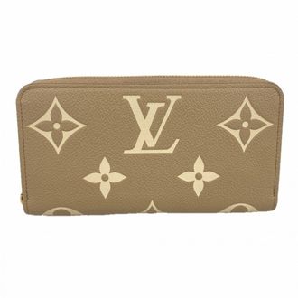 Louis Vuitton Cream Tourterelle Long Wallet (Bi-Fold) (Pre-Owned)
