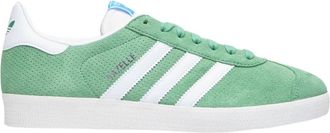 adidas Geperforeerde Gazelle Sneakers met Modelprint - Heren - Skateschoenen - Groen - 42 EU - Fitness