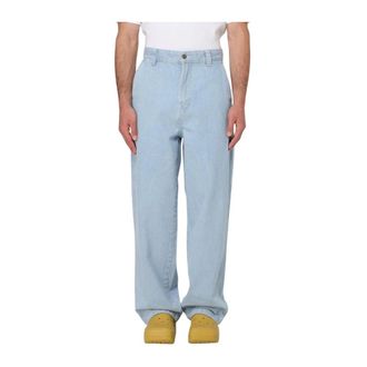 Dickies Straight Fit Jeans, male, Blue, W32, Classic Blue Denim Jeans