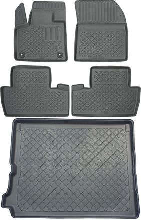 OEM Peugeot 5008 Ii Suv Desde Julio De 2017. Juego De Alfombrillas Para Coche Y Maletero