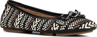 Donald J Pliner Raya Leather Ballerina Flat
