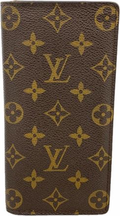 Louis Vuitton Brown Long Wallet (Bi-Fold) (Pre-Owned)