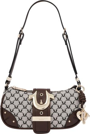 True Religion Signature Horseshoe Zip Top Bag