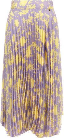 Catalina Furniture Purple Recycled Polyester Midi Womens Skirt