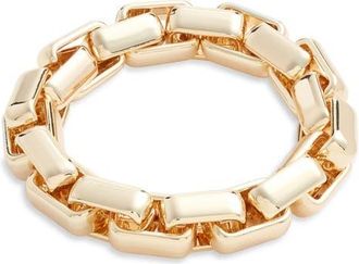 Nordstrom Bold Link Stretch Bracelet in Gold at Nordstrom