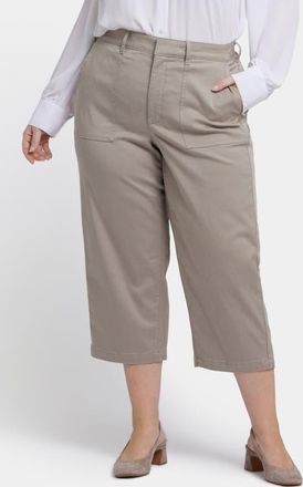NYDJ Crop Utility Pants in Saddlewood at Nordstrom, Size 20W