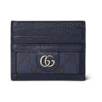 Gucci Ophidia Cardholder - unisex - Portefeuilles - Blauw - ONE Size - Accessoires
