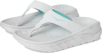 Hoka One One Ora Recovery Flip Womens Running Shoes Cosmic Grey/Seafoam : 11 B - Medium, Synthetic