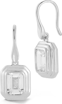 Glaze Jewelry Cubic Zirconia Drop Earrings in Silver at Nordstrom Rack