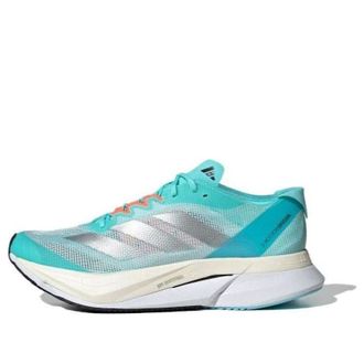 adidas (WMNS) adidas Adizero Boston 12 Running Aqua Blue Cloud White ID6901