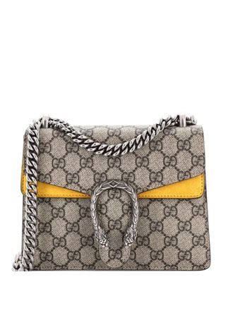 Gucci Dionysus Bag GG Coated Canvas Mini crossbody bag - Marrone