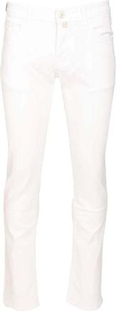 Jacob Cohen Nick Slim Jeans - male - Jacob Coh&euml;n - Slim Fit Jeans - White - W33 - Jeans
