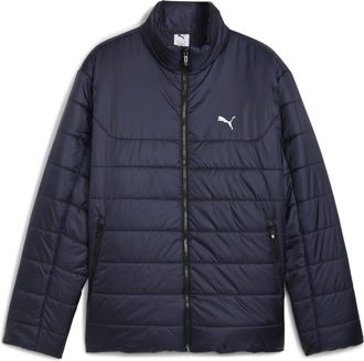 Puma Mens Essentials Padded Jacket Blue Size M