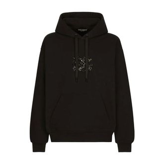 Dolce & Gabbana Heren, Sweatshirts & Hoodies, Zwart, Maat: S