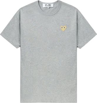 Comme Des Gar&ccedil;ons u T-shirt Gold Emblem Knit