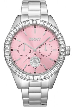 DKNY Womens DK1L027M0025 Ladies Nolita Glitz Watch - Silver - One Size
