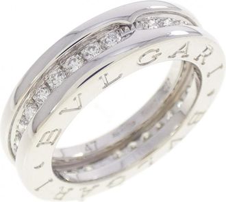 Bulgari White Gold (18K) Band Ring (Pre-Owned)