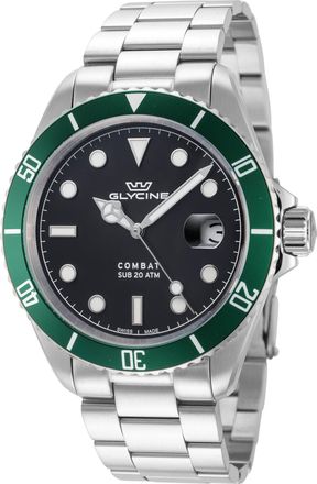Glycine Mens Combat 40mm Quartz Watch