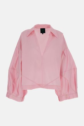 JEJIA Camicia Scollo A V