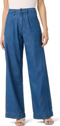 Joe's Wide Leg Pleated Trouser in Melisande at Nordstrom Rack, Size 24