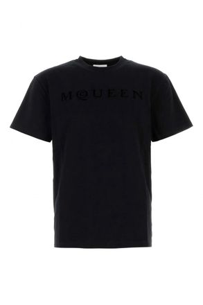 Alexander McQueen MCQUEEN FLOCK T SHIRT Size: L, colour: BLACK