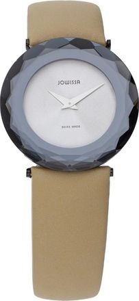 Jowissa J1.029.L Horloge - Dames - Horloges - Beige - ONE Size - Leer - Accessoires