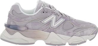 New Balance 9060 Sneakers - Heren - Fitnessschoenen - Grijs - 42 1/2 EU - Leer - Fitness