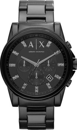 A|X Armani Exchange Bracelet Watch, 45mm in Black at Nordstrom Rack