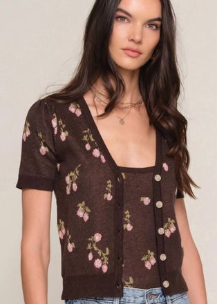 Heartloom Jodene Cardigan In Coco
