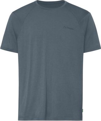 Vaude Essential Wool T-Shirt Merinoshirt f&uuml;r Herren | grau/blau