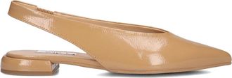 Notre-V Camel Slingbacks - Dames - Ballerinas - Bruin - 39 EU - Leer - Schoenen