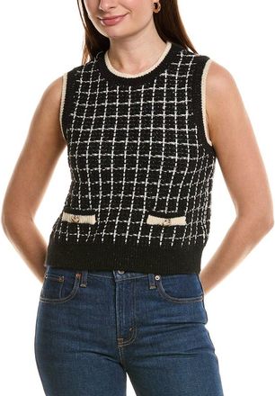 Ellen Tracy Boucle Vest