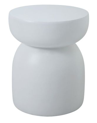 Nordlys Table Appoint End of Sofa Indoor Outdoor in White