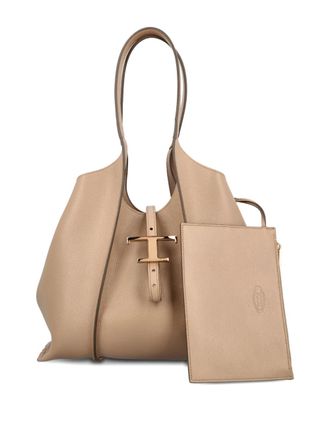 Tod's medium T Timeless tote bag - Neutrals