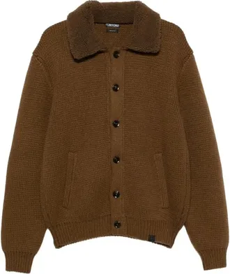 Tom Ford Hombre, Jerseys, Marr&oacute;n, Talla: L