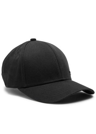 BOSS Boss Logo-appliqu&eacute;d Canvas cap - Black - One Size