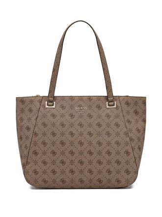 Guess Co Shopper met monogram - Beige