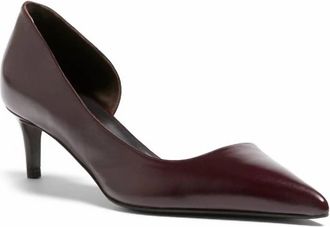 Khaite Womens Jett Dorsay 45 Pumps In Bordeaux