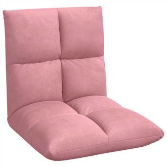 vidaXL Sill&oacute;n Ajustable Rosa Terciopelo Vidaxl